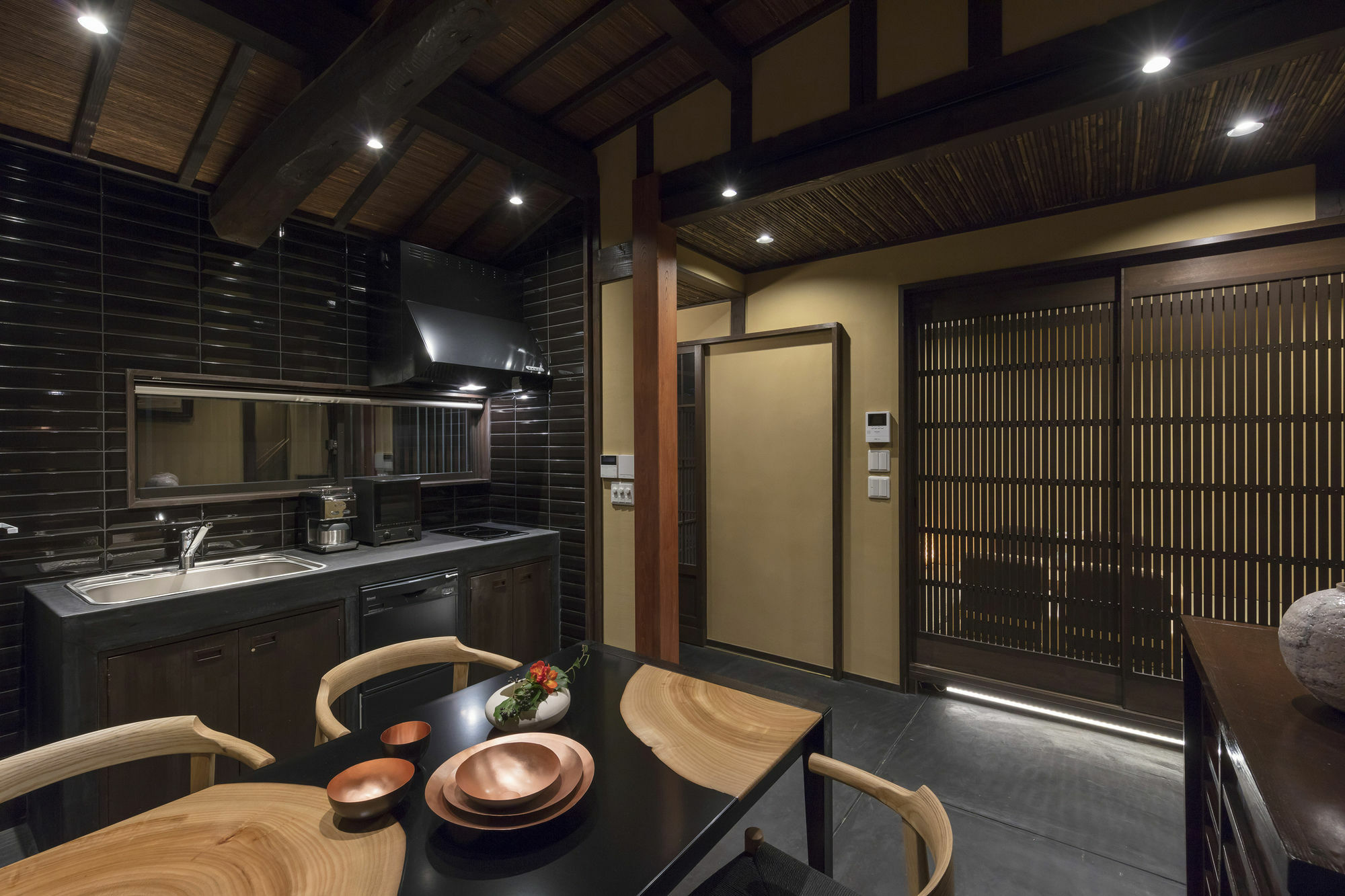Вилла Sekka An Machiya House Киото Экстерьер фото