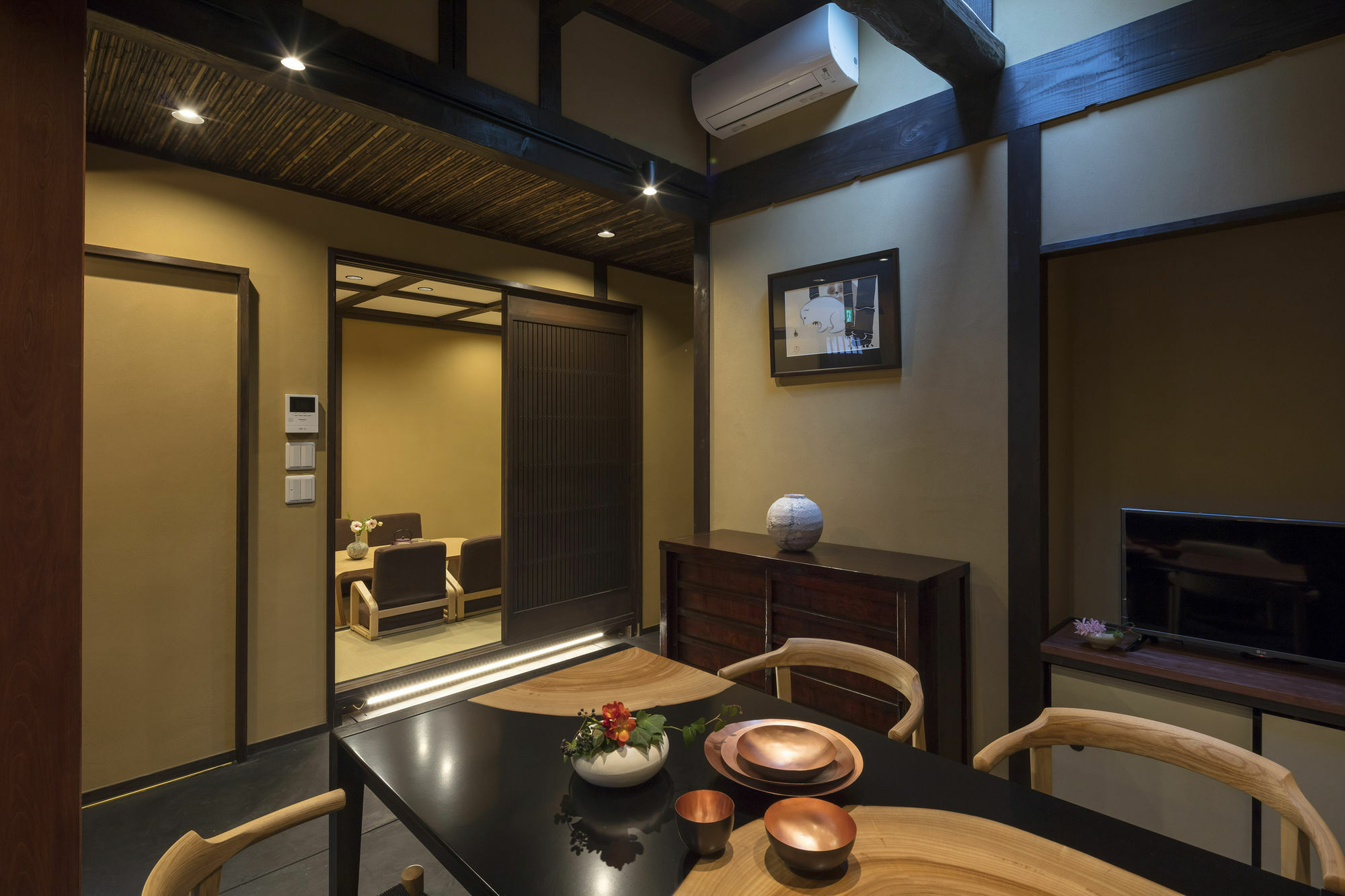 Вилла Sekka An Machiya House Киото Экстерьер фото