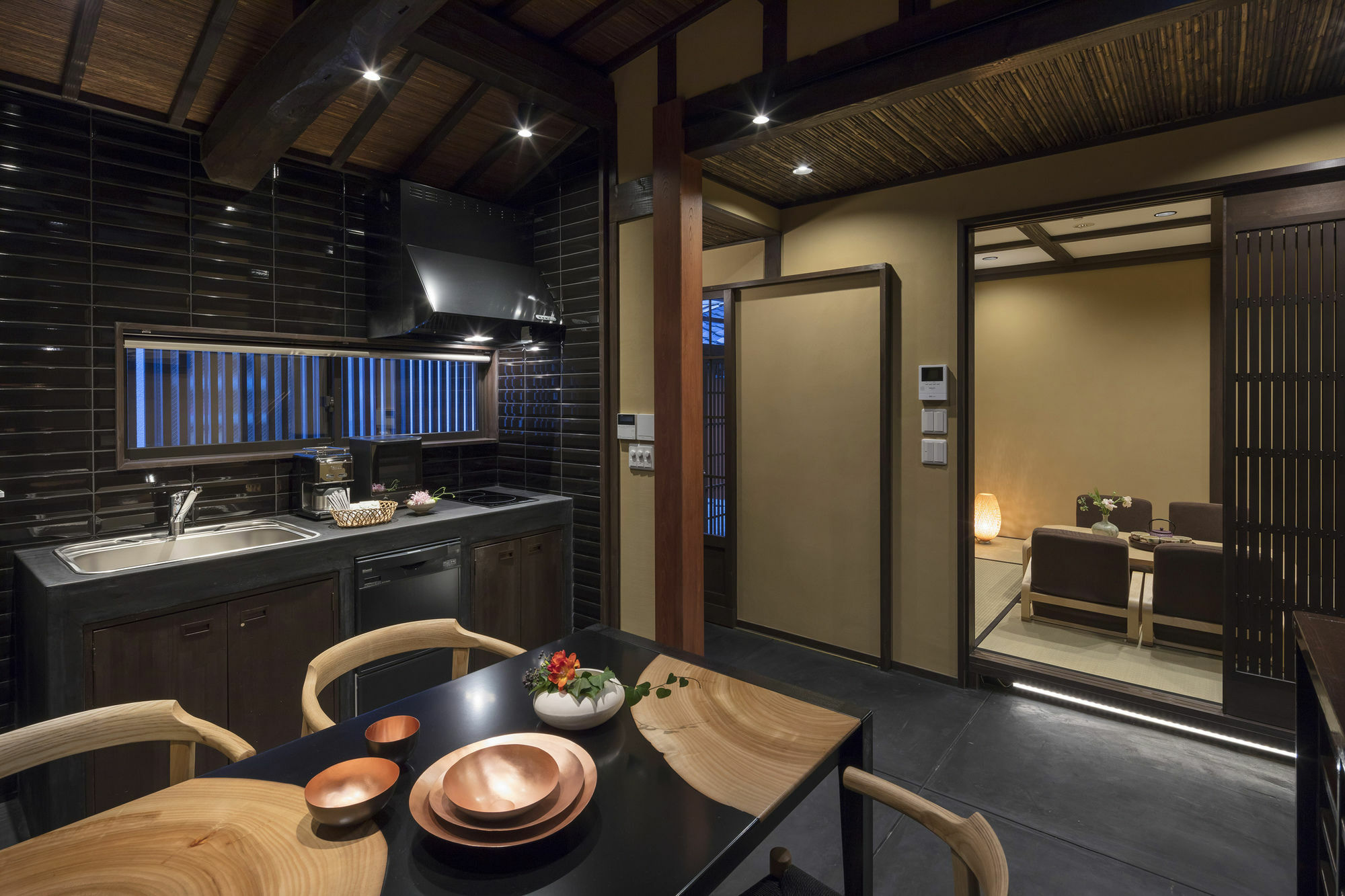 Вилла Sekka An Machiya House Киото Экстерьер фото
