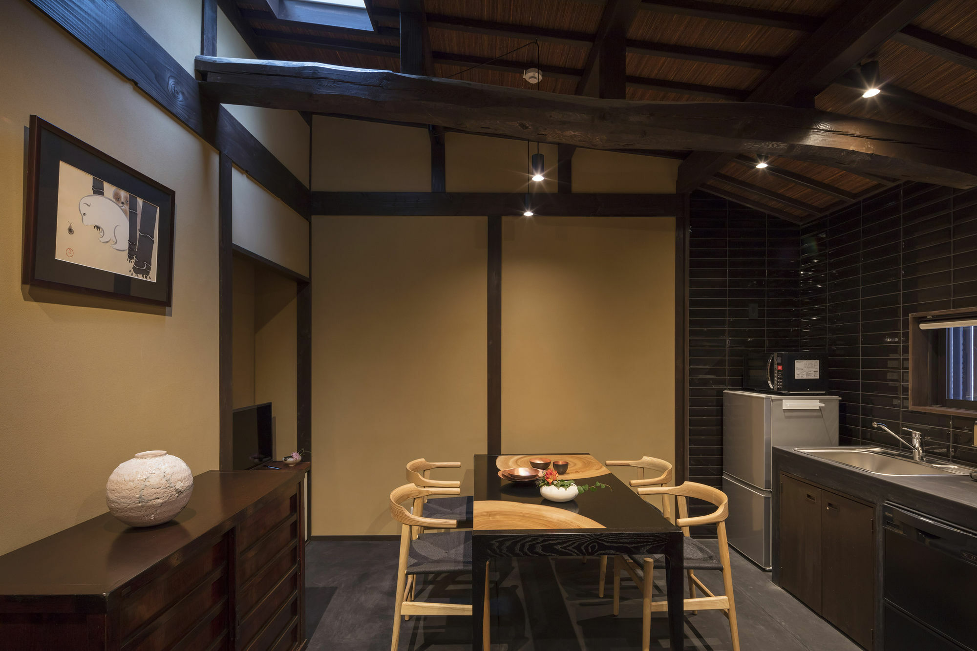 Вилла Sekka An Machiya House Киото Экстерьер фото